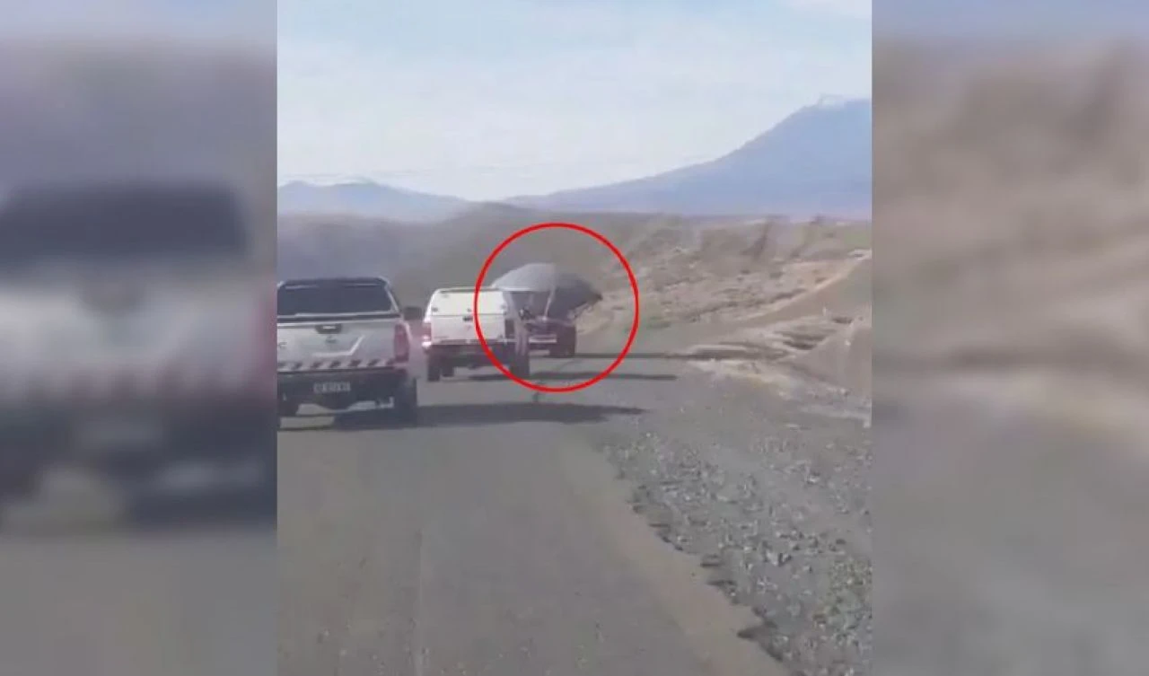 Arjantin'de UFO krizi! Kamyona bağlayıp otoyolda taşıdılar - 4. Resim