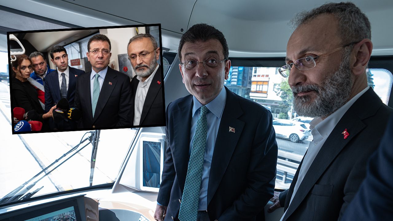 İstanbullulara elektrikli metrobüs! Ekrem İmamoğlu test sürüşüne katıldı