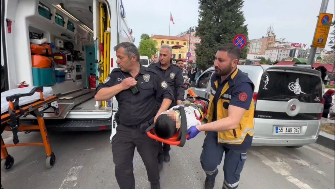 Motokuryenin çarptığı 9 yaşındaki çocuk yaralandı