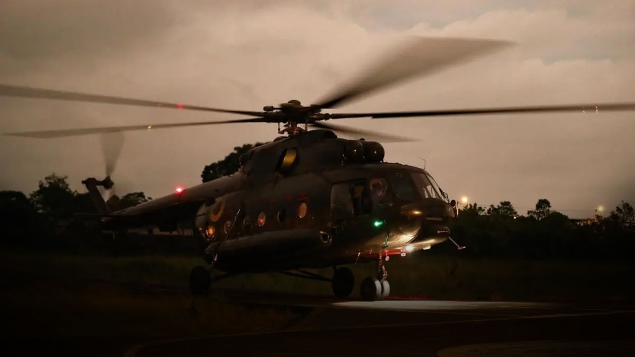 Son dakika! Ekvador&#039;da askeri helikopter düştü: Çok sayıda ölü var