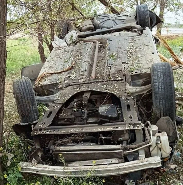 Cenazeye giden aile kaza yaptı: 1'i ağır 4 yaralı