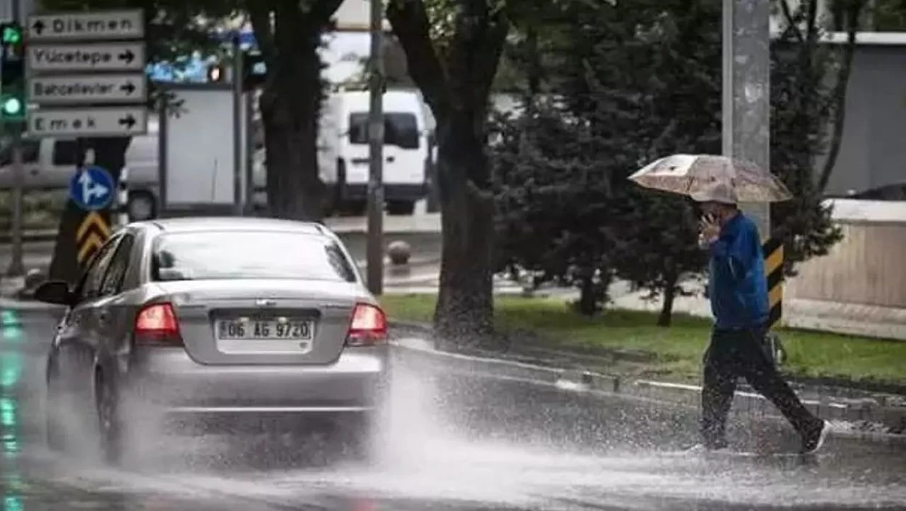 Ankara için kuvvetli yağış uyarısı  