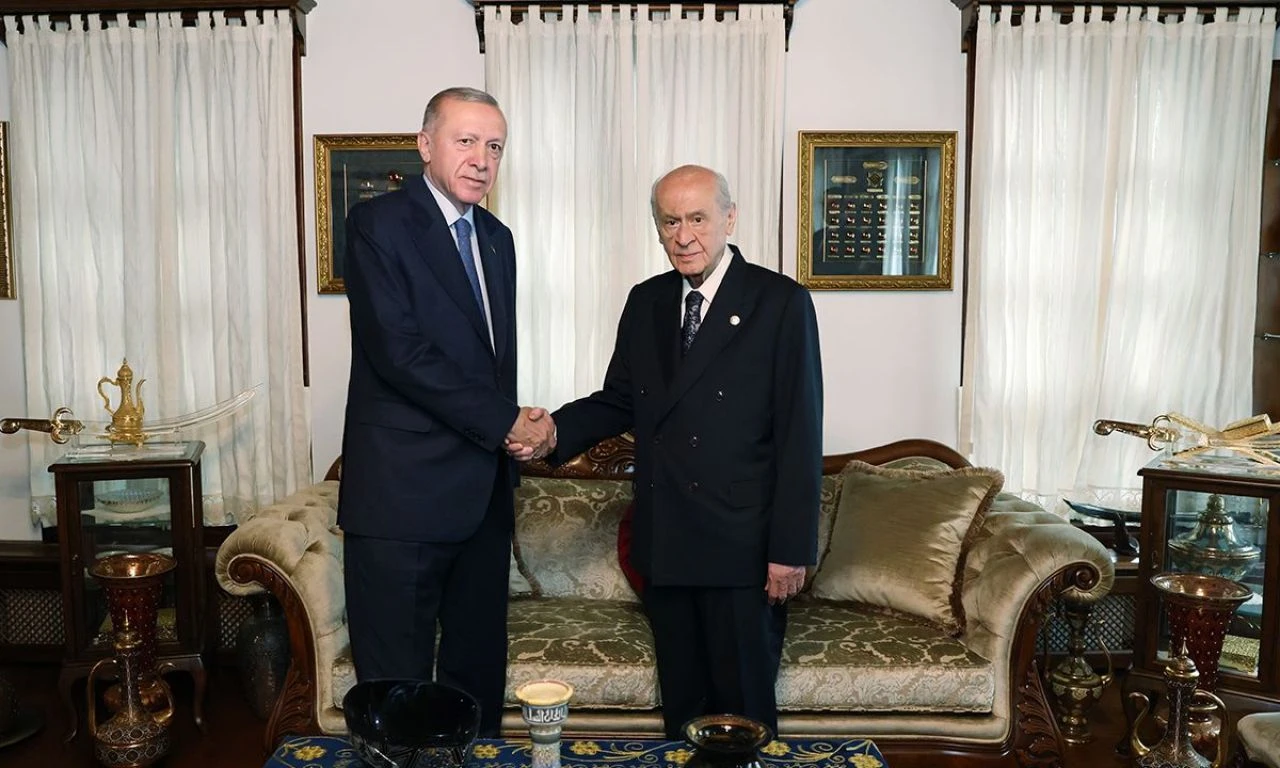 Cumhurbaşkanı Erdoğan ve Bahçeli arasında kritik zirve - 1. Resim