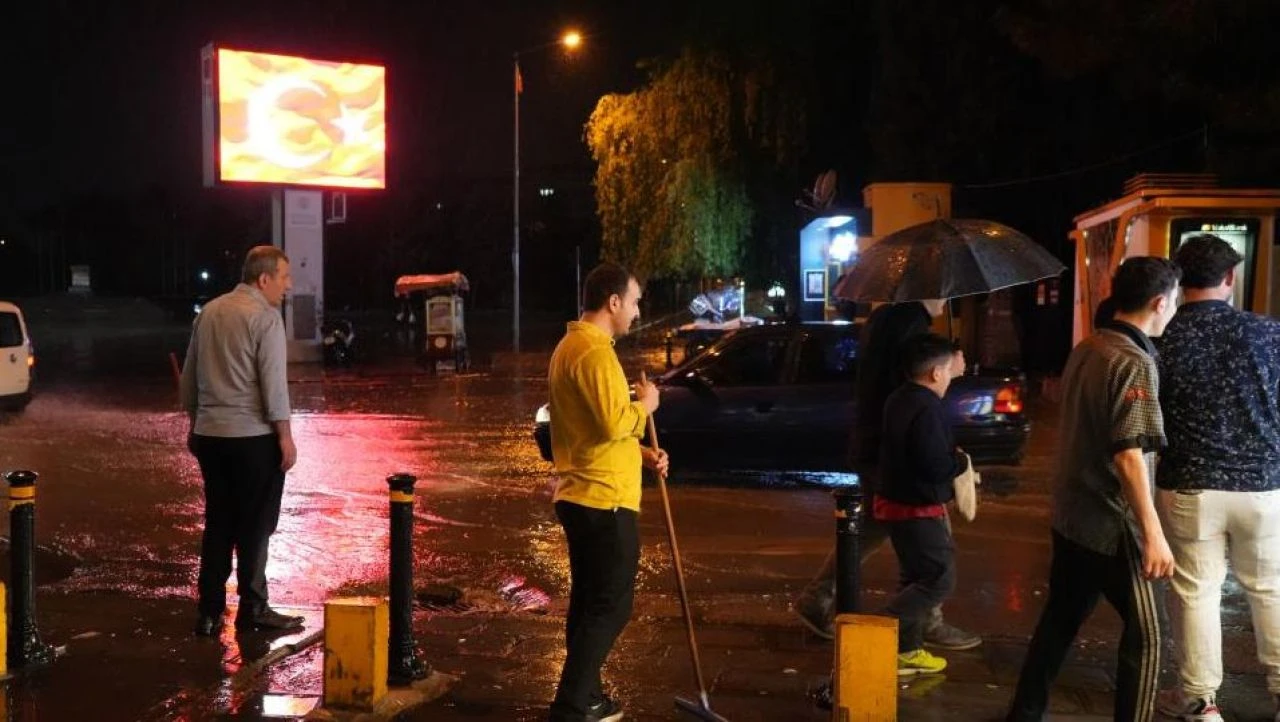 Kuraklığın yaşandığı kente bereket yağdı! 