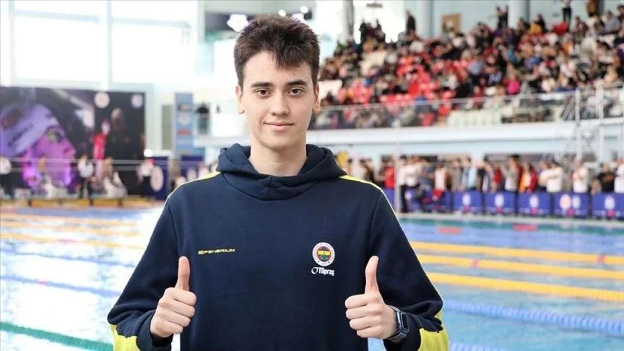 16 yaşındaki milli yüzücü Kuzey Tunçelli Paris Olimpiyatları’nda! Kuzey Tunçelli’nin hayatı ve başarıları - 1. Resim