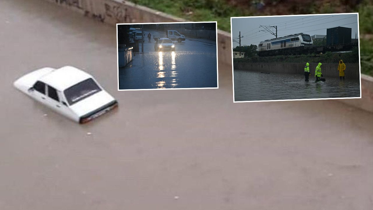 Ankara'da sağanak felaketi! Trafik durma noktasına geldi