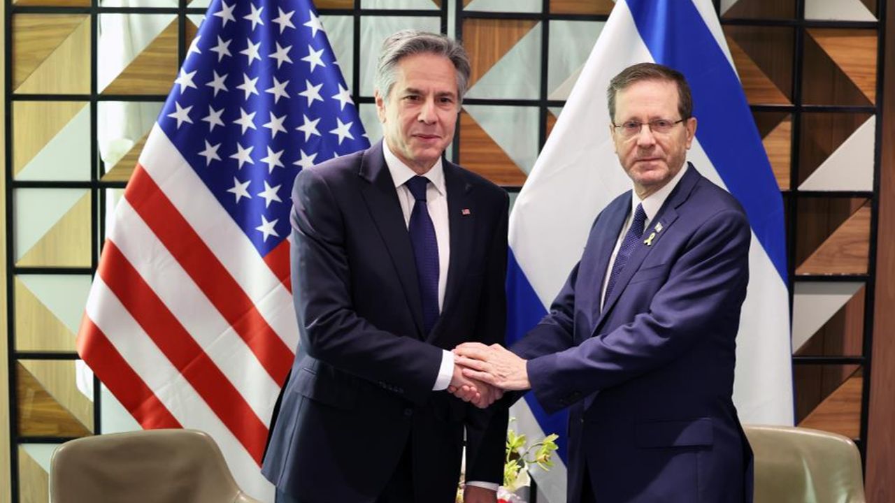 Blinken, İsrail Cumhurbaşkanı Herzog ile görüştü
