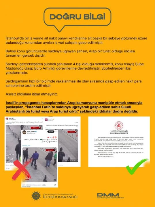 Irkçı manipülasyon ellerinde patladı! 'Arap turist gasp etti' iddiası yalan çıktı - 2. Resim