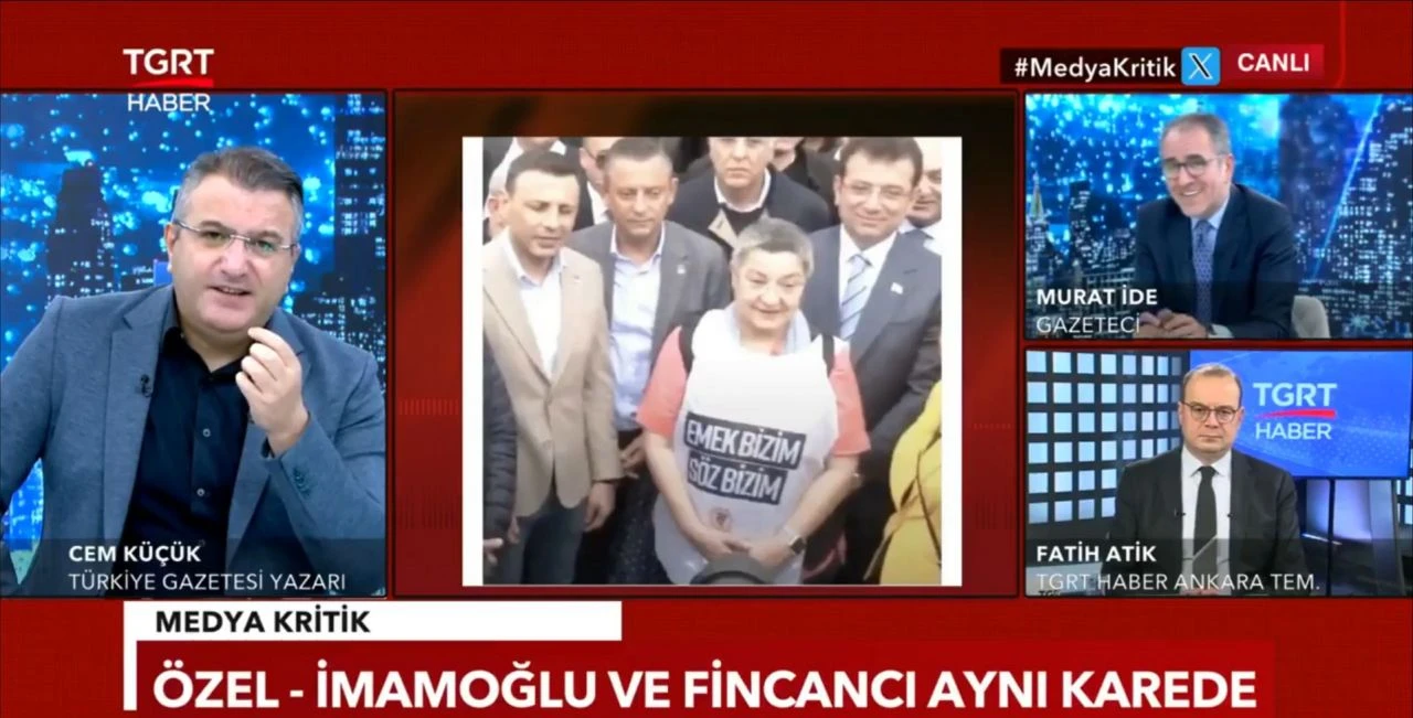 İşçi bayramına damga vuran kare: Ekrem Bey'in aleyhine yazar! 