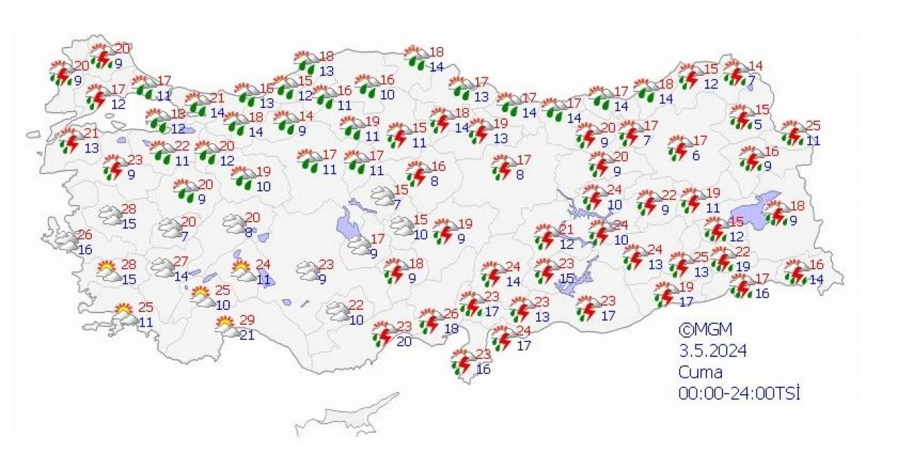 Mayıs ayı yoğun yağış ve selle başladı, Meteoroloji bu tarihe kadar uyardı