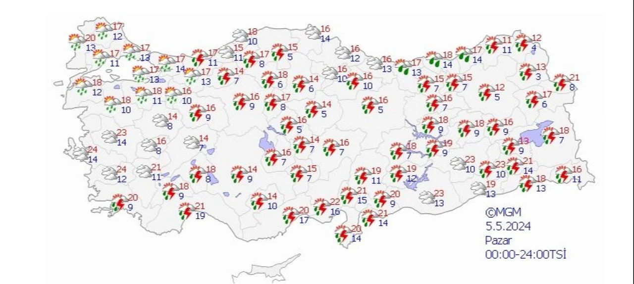 Mayıs ayı yoğun yağış ve selle başladı, Meteoroloji bu tarihe kadar uyardı