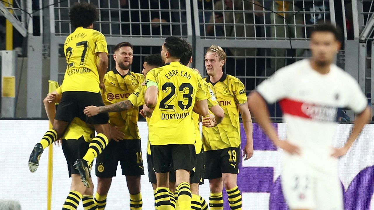 PSG &#039;sarı duvar&#039;ı geçemedi! Borussia Dortmund tek golle kazandı 