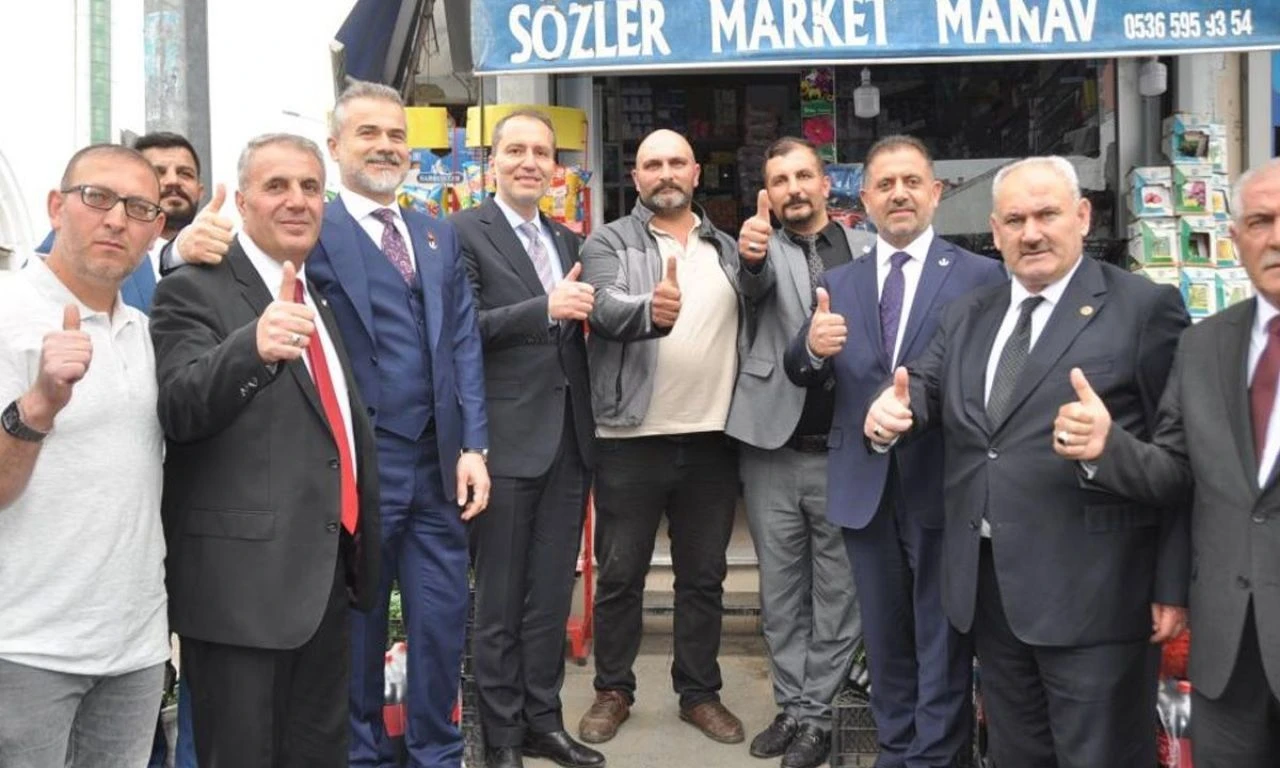 YRP lideri Fatih Erbakan'dan 'teşekkür' ziyareti: Milli görüş belediyeciliğini kazandıracağız