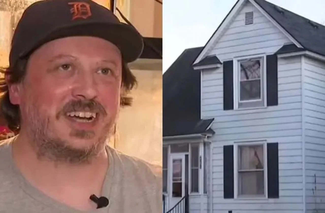 Eski evden çıkan 100 yıllık zaman kapsülü! Tavandan sırlar döküldü