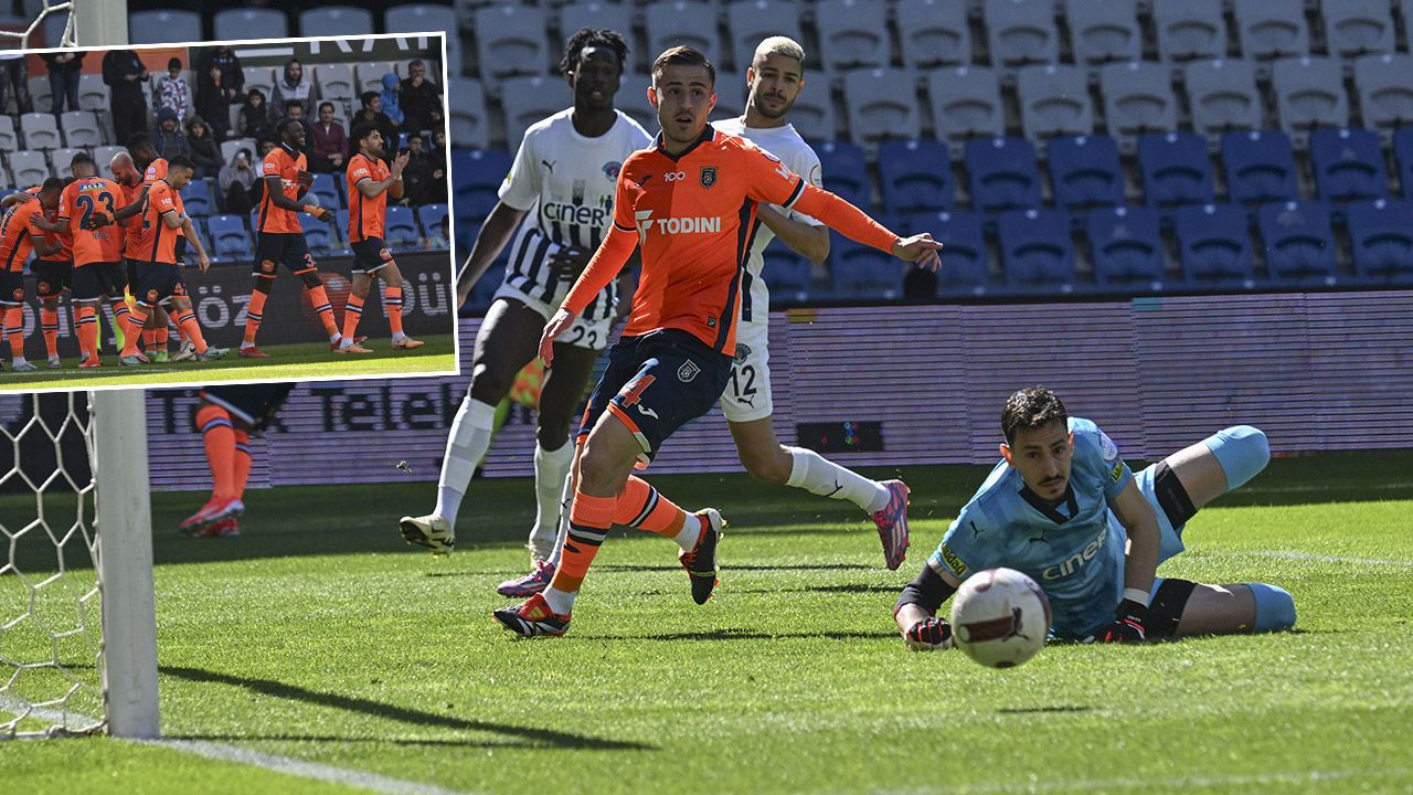 Kasımpaşa direnemedi, RAMS Başakşehir 4 golle kazandı!