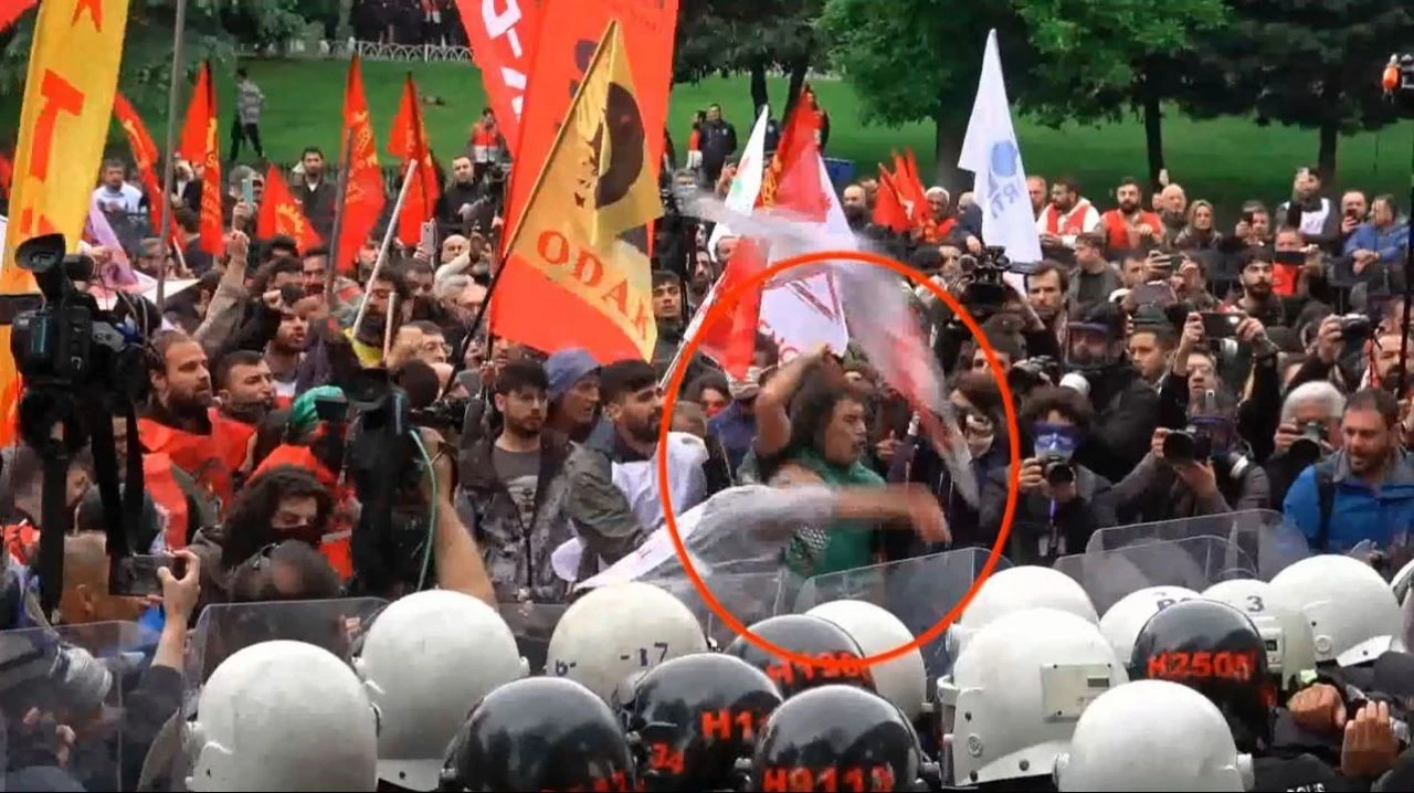 Saraçhane'de 1 Mayıs olaylarında polise saldıran kişilere tutuklama