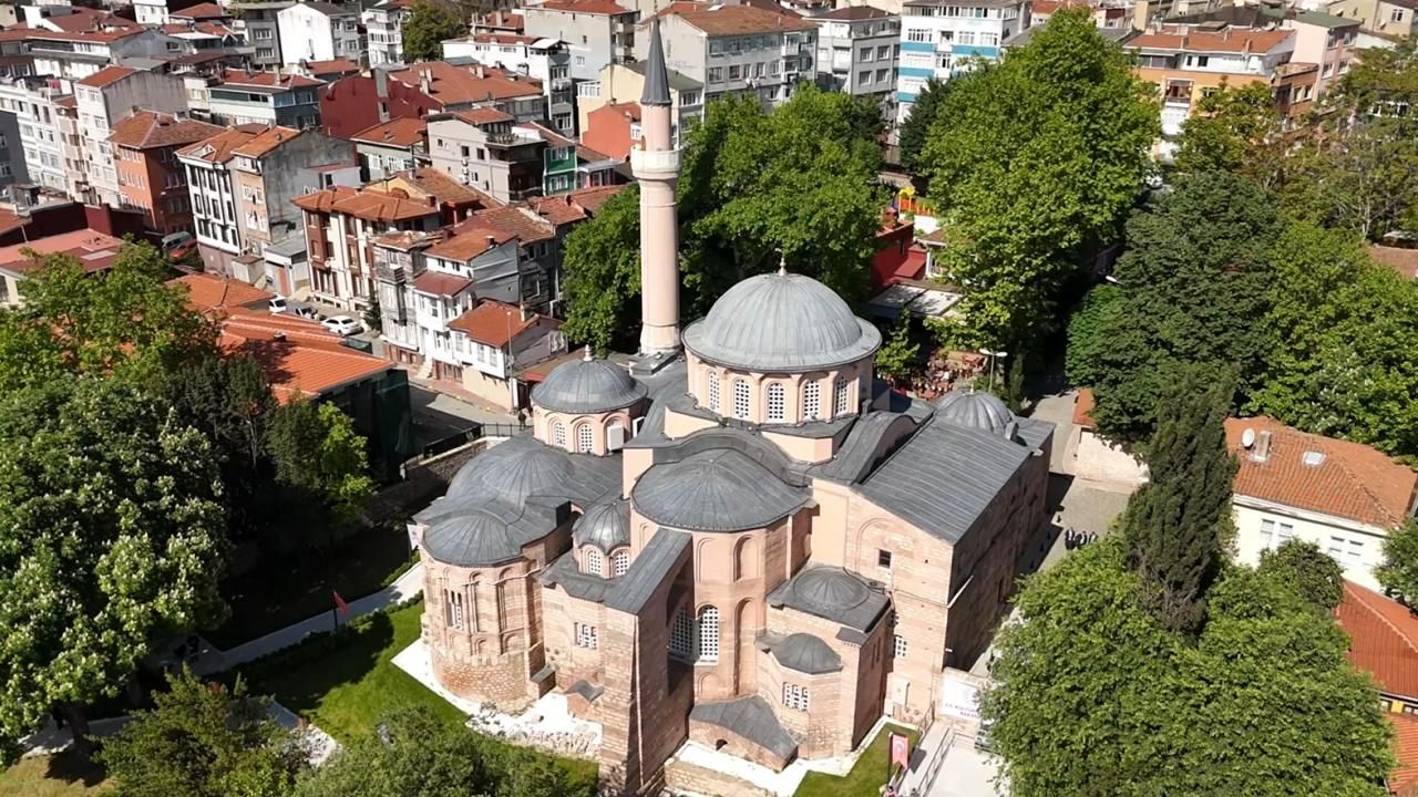 Aziz Theodore tarafından yapılan Kariye Camii İstanbul&#039;un Edirnekapı semtinde bulunuyor