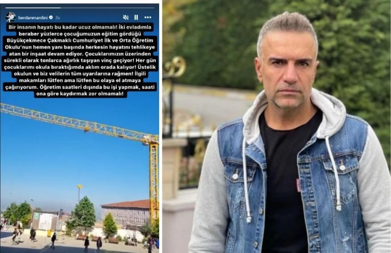 Berdan Mardini'den vinç isyanı! Yetkililere seslendi