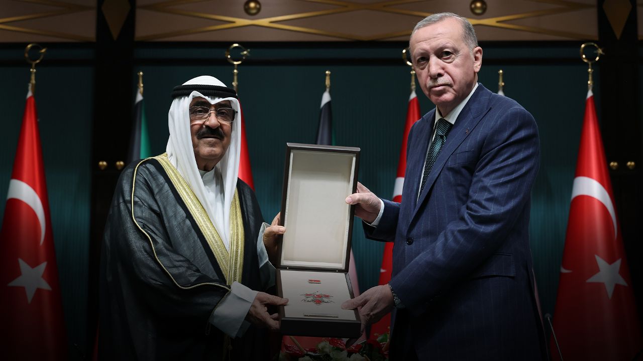 Kuveyt Emiri Sabah&#039;tan, Cumhurbaşkanı Erdoğan&#039;a telgraflı teşekkür: Mutluluk duyuyoruz