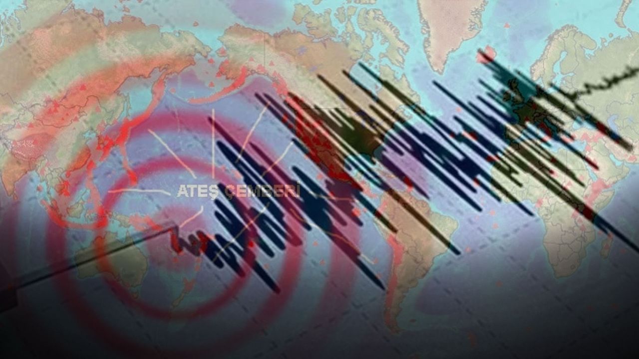 Pasifik ateş çemberinde şiddetli deprem! Dünya sallanmaya devam ediyor