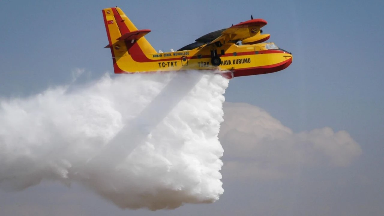 Türk Hava Kurumu orman yangınlarına hazır! En hızlı ve manevralı "Ateş Kuşları" nefes kesti