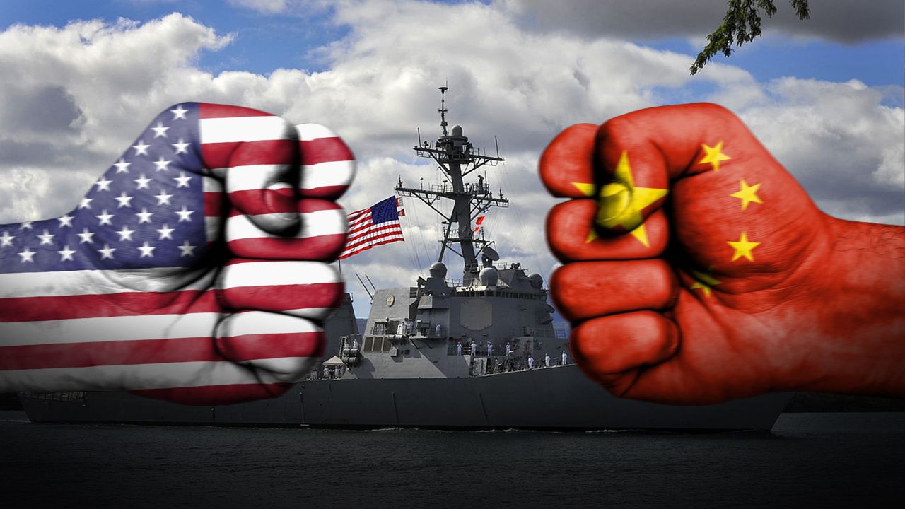 ABD savaş gemisi Tayvan Boğazı’nda devriye gezdi! Çin küplere bindi: Tayvan, Çin&#039;in bir parçasıdır