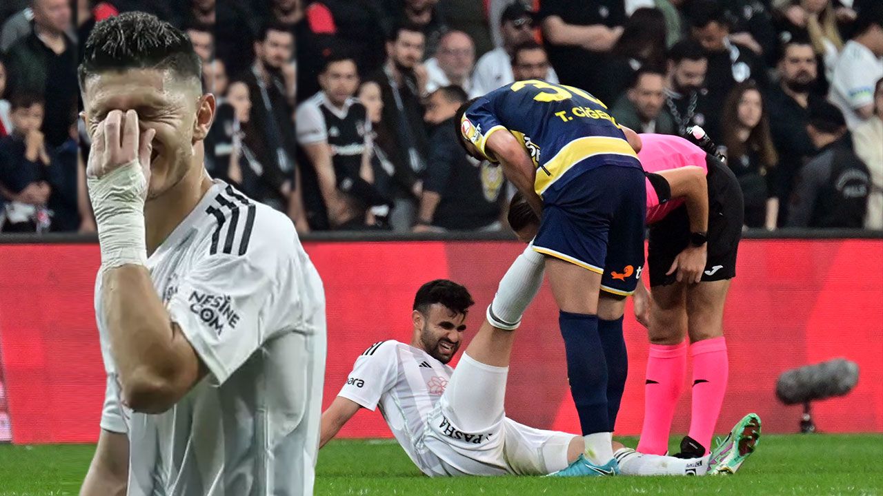 Beşiktaş&#039;ta çifte sakatlık şoku! Ghezzal ve Rashica&#039;nın durumu belli oldu