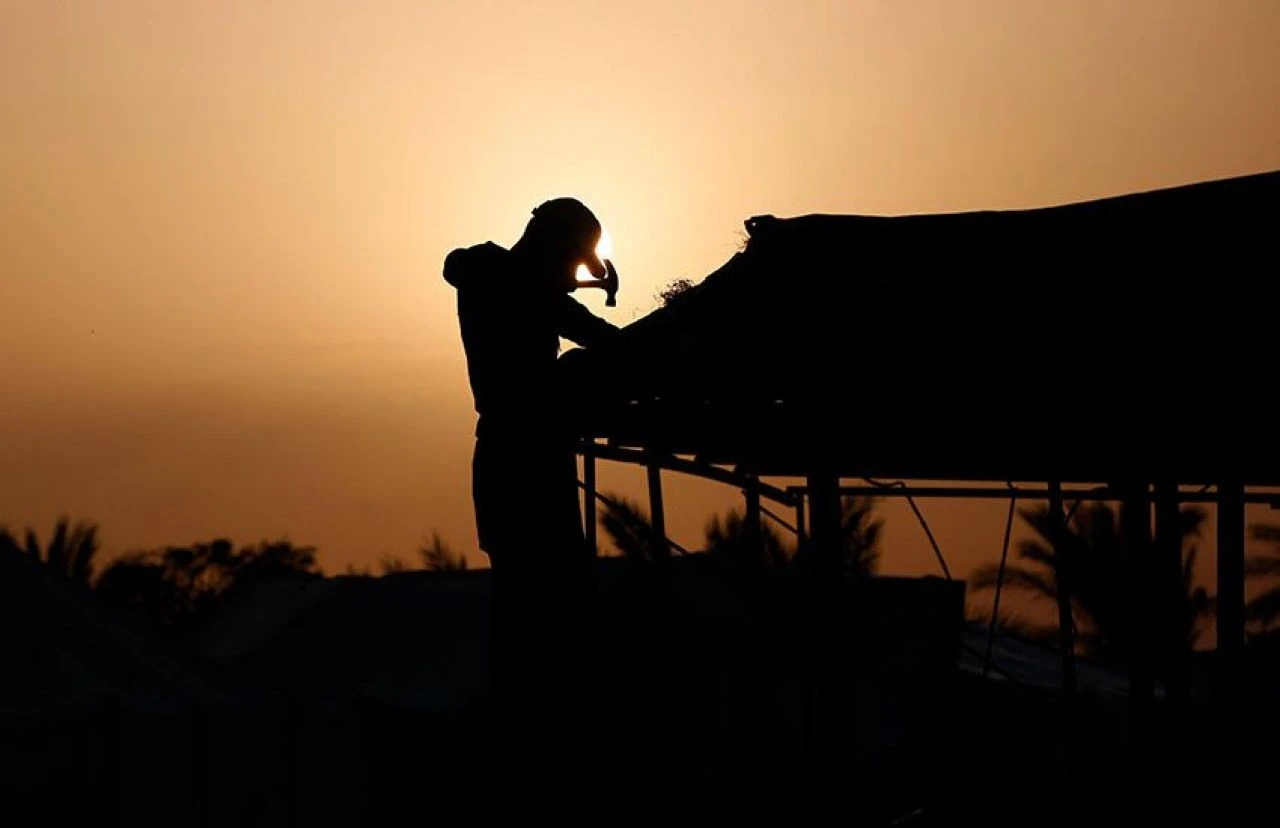 İkinci göç dalgası: Gazzeliler çadırlarından dahi oldu! - 2. Resim