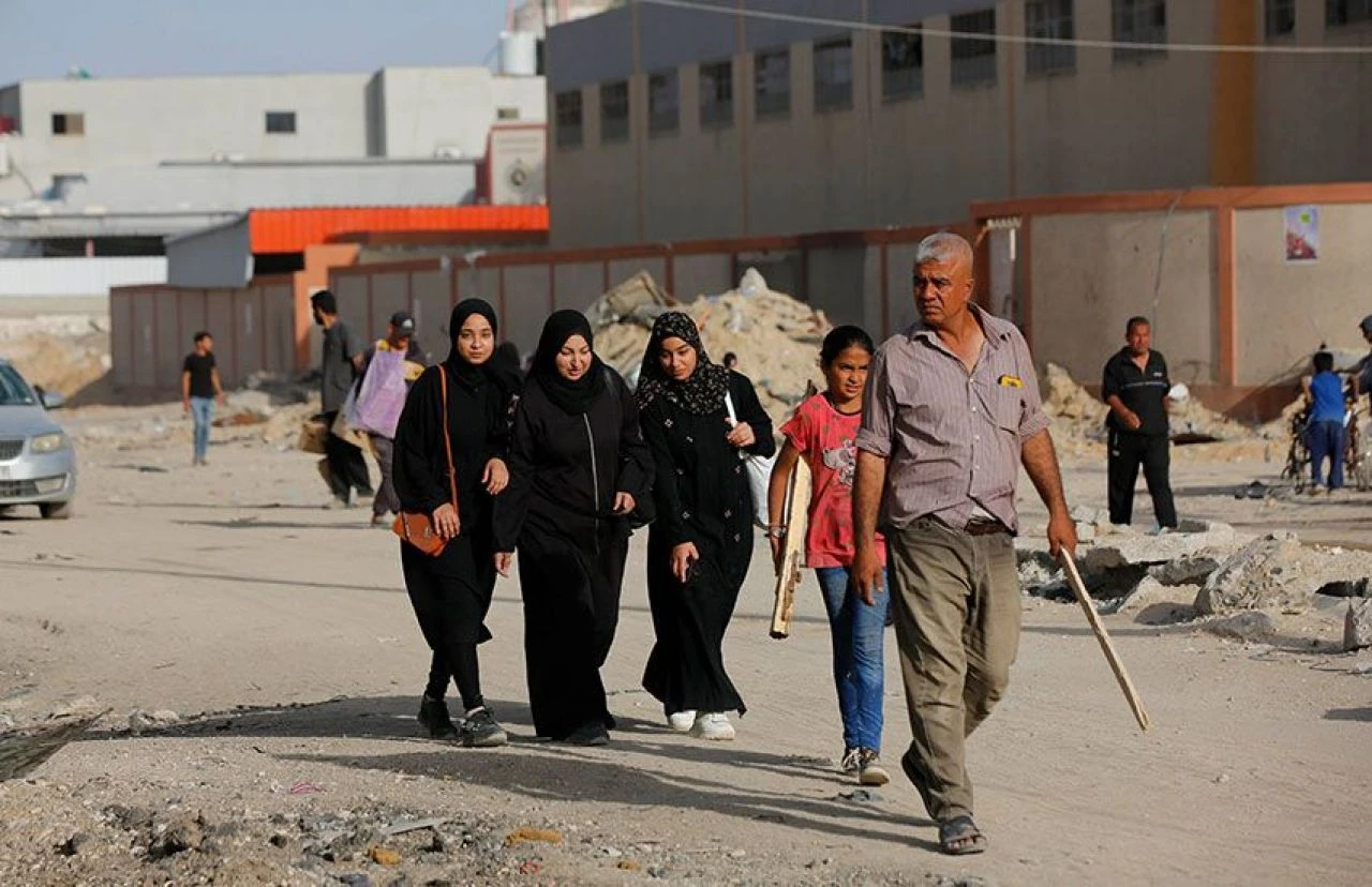 İkinci göç dalgası: Gazzeliler çadırlarından dahi oldu! - 1. Resim