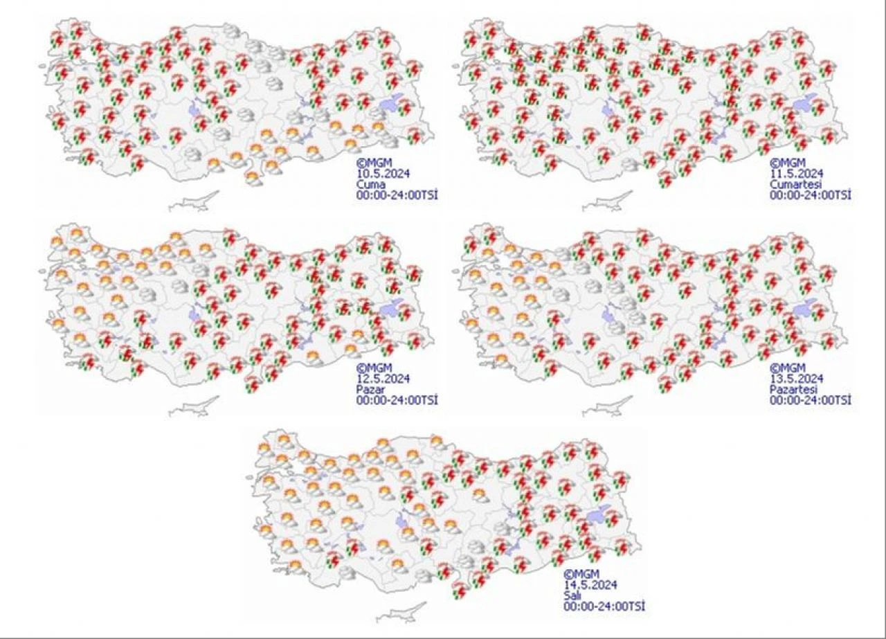 Meteoroloji 'çamur yağacak' diyerek uyardı: Ülke genelinde 2 gün sürecek! - 2. Resim