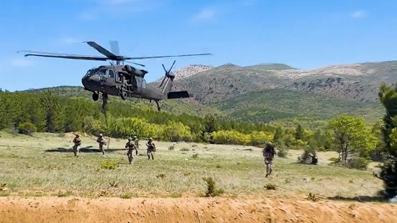 Milli Anadolu Ankası-2024 Tatbikatı&#039;ndan nefes kesen görüntüler