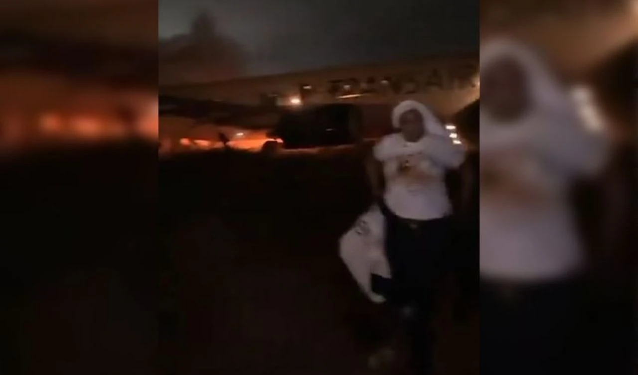 Yine bir Boeing uçağı yine bir kaza! Senegal'de facianın eşiğinden dönüldü - 1. Resim