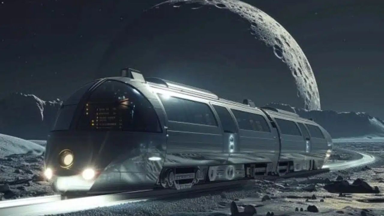 Film değil, gerçek: Ay&#039;da tren yolculuğu resmen başlıyor