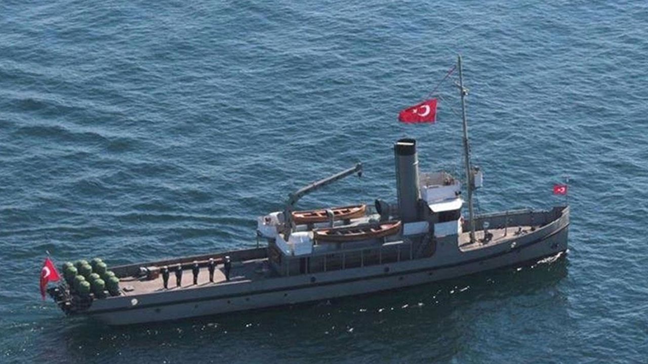 TCG Nusret Gemisi KKTC&#039;de ziyarete açılacak
