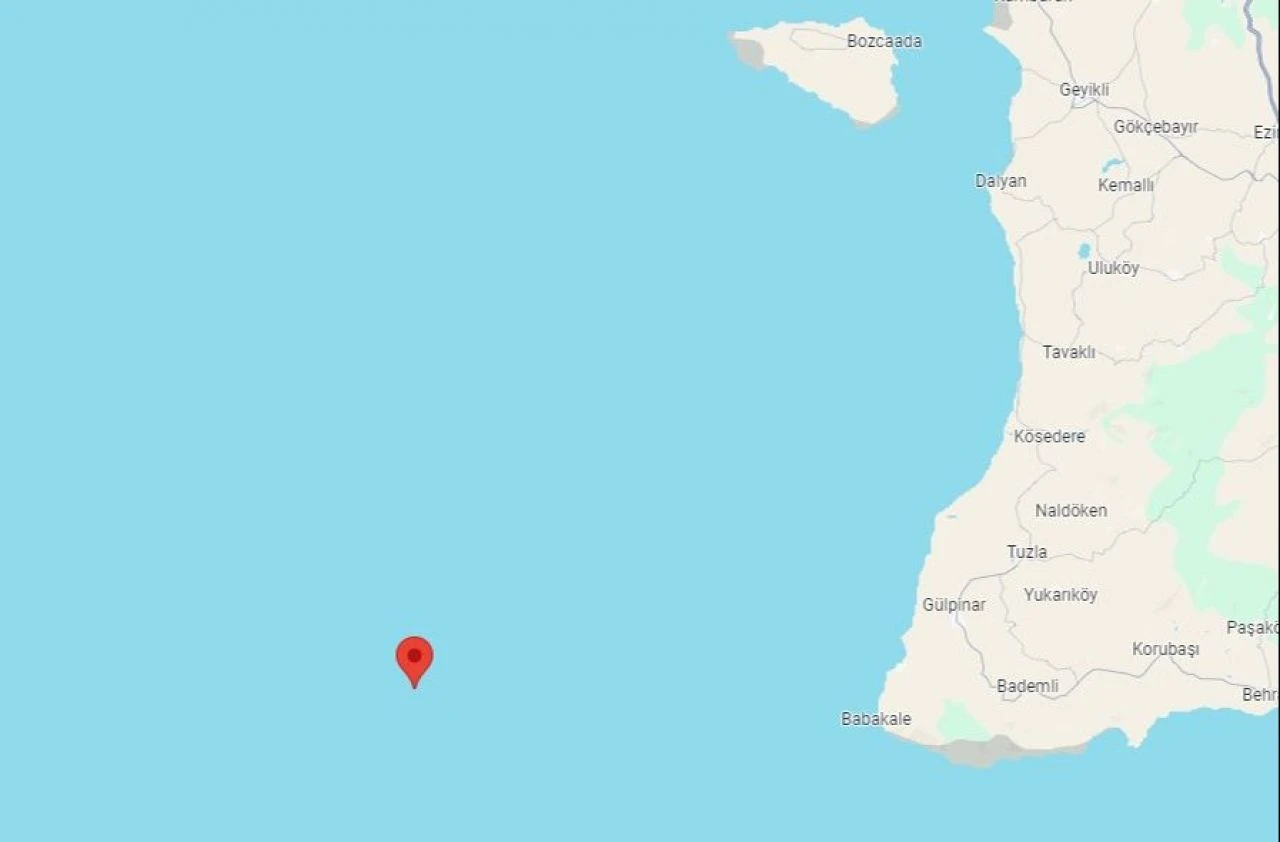 Ege Denizi'nde deprem! Çanakkale'de hissedildi: Kandilli'den açıklama - 1. Resim