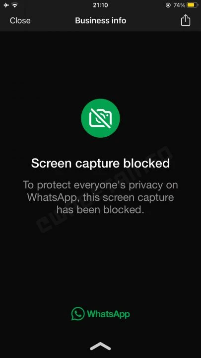 WhatsApp'ta ekran görüntüsü alanlara kötü haber - 1. Resim