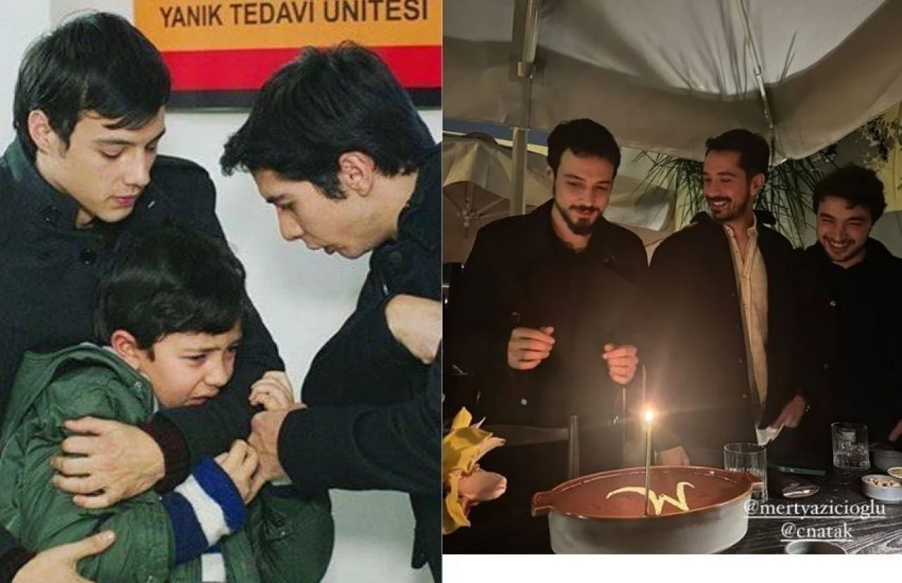 Mert Yazıcıoğlu doğum gününü kutladı! Karagül ekibi geceye akın etti