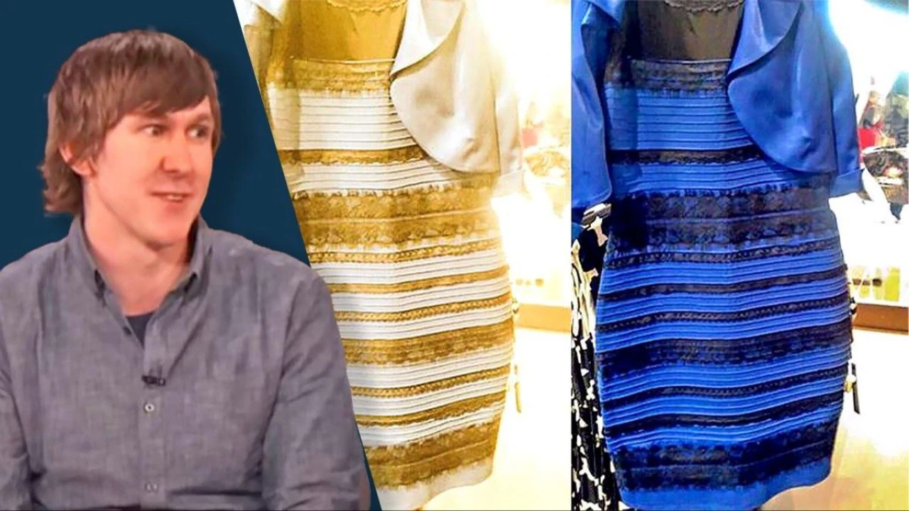 Sosyal medyayı 'elbisenin rengi' paylaşımıyla karıştıran fenomen suçunu itiraf etti - 1. Resim