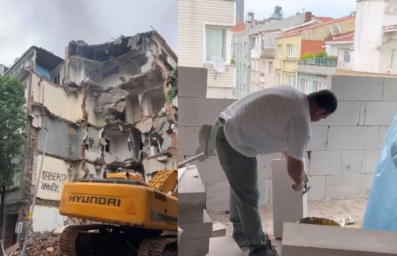 Yalı Çapkını oyuncusunun evi başına yıkıldı, sevgilisi enkazı görünce yıkıldı