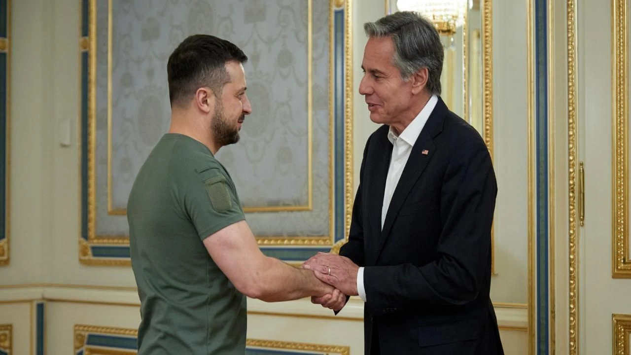 ABD Dışişleri Bakanı Blinken'dan Kiev'e sürpriz ziyaret: Ukrayna'ya güvence verecek - 1. Resim