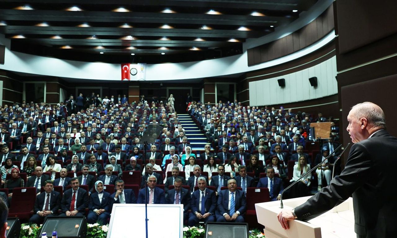 Cumhurbaşkanı Erdoğan, üstüne basa basa 'değişim' dedi: Kongre sürecini başlatacağız - 1. Resim