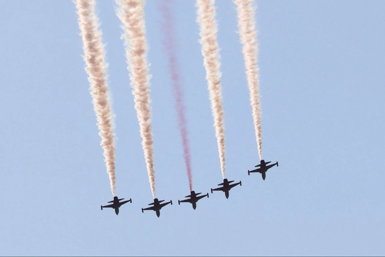 Türk Yıldızları gösterisi nefes kesti - 1. Resim