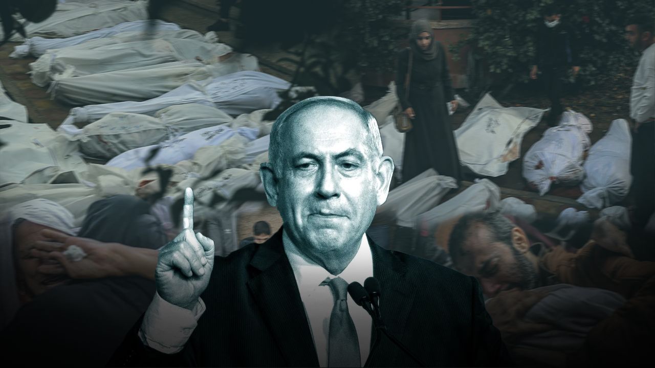 Netanyahu&#039;dan bir garip açıklama: Sivil ve savaşçı ölümleri bire bir oranda