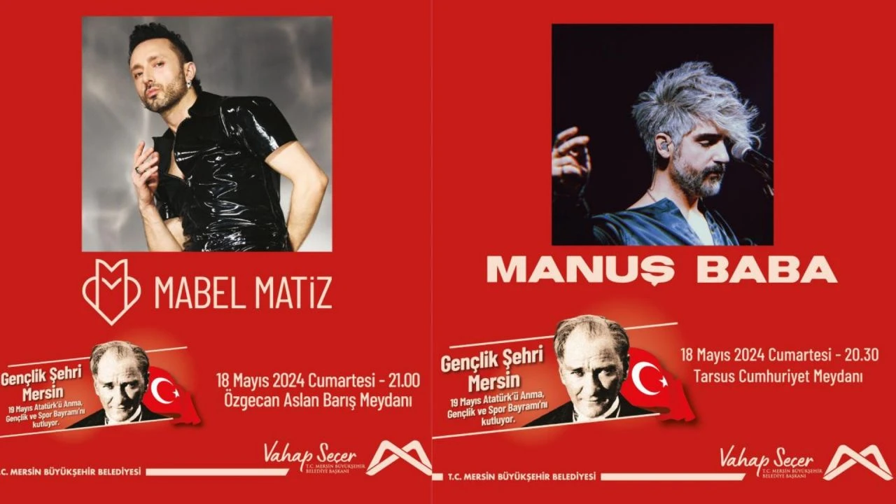 19 Mayıs Gençlik ve Spor Bayramı coşkusu ücretsiz konserlerle yaşanacak! Mersin ve Balıkesir etkinlik takvimi - 1. Resim