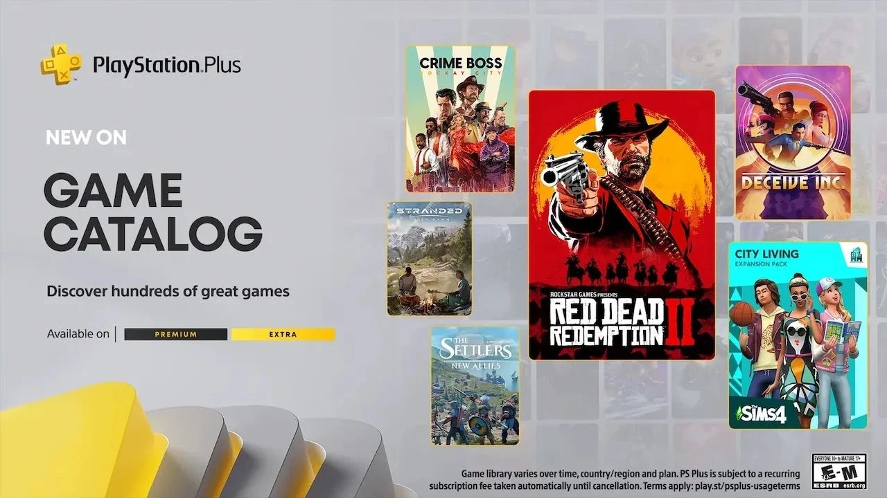 PlayStation Plus, Extra ve Premium oyunlarını duyurdu: RDR2 ücretsiz oluyor