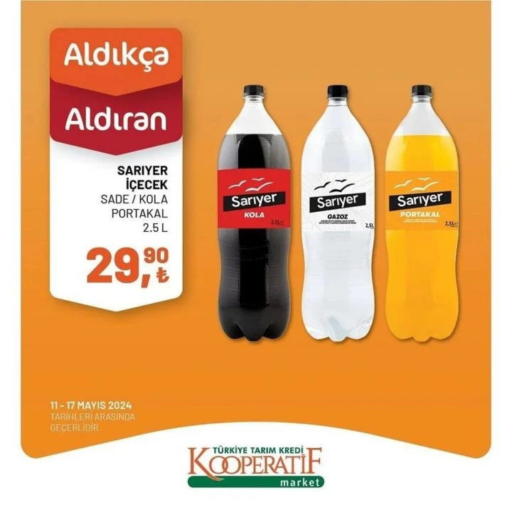 Tarım Kredi Marketlerde kıymadan dana sucuğa dev indirimlerin bitmesine saatler kaldı! 17 Mayıs Tarım Kredi market indirimleri