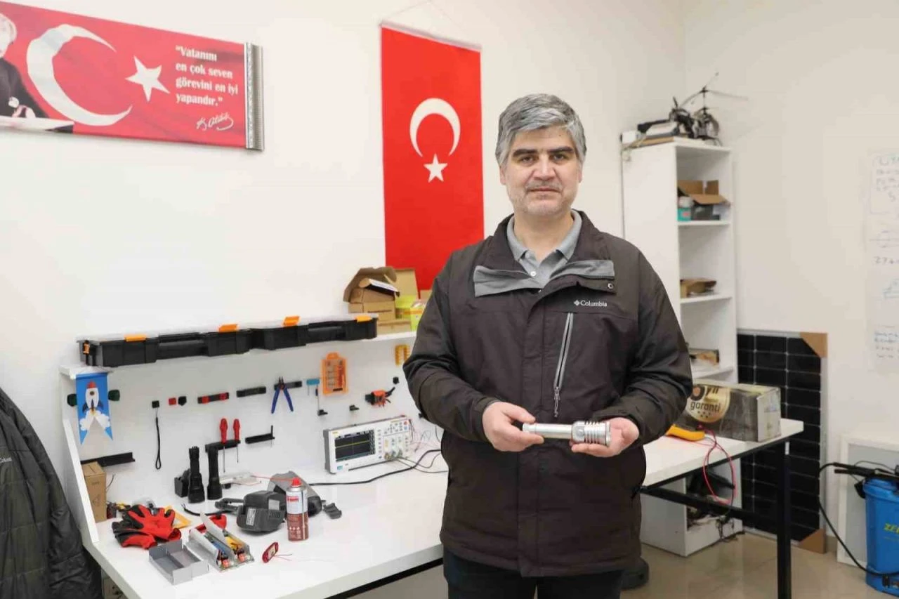 Türk girişimci 'dünyayı aydınlatacak' el feneri geliştirdi: Yüzde 85'i yerli