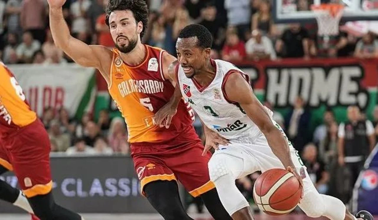 Basketbol Süper Ligi play-off çeyrek finalde Galatasaray Karşıyaka'ya 90-87 yenildi - 1. Resim