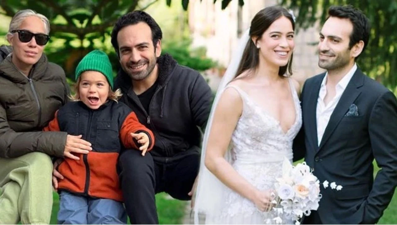 Buğra Gülsoy, Bahar setine oğlu Cem'i getirdi - 2. Resim