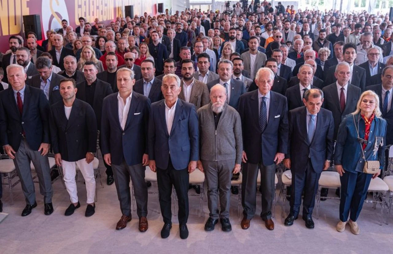 Galatasaray camiası, UEFA Kupası'nın yıl dönümünde Kemerburgaz'da buluştu